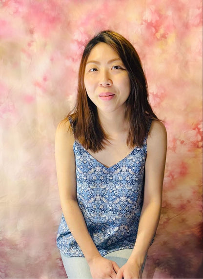 LIBERTY PRINT V-NECK CAMI TOP