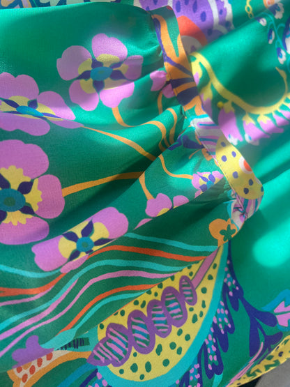 LIBERTY PRINT SILK TOP