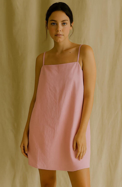 LINEN DRESS