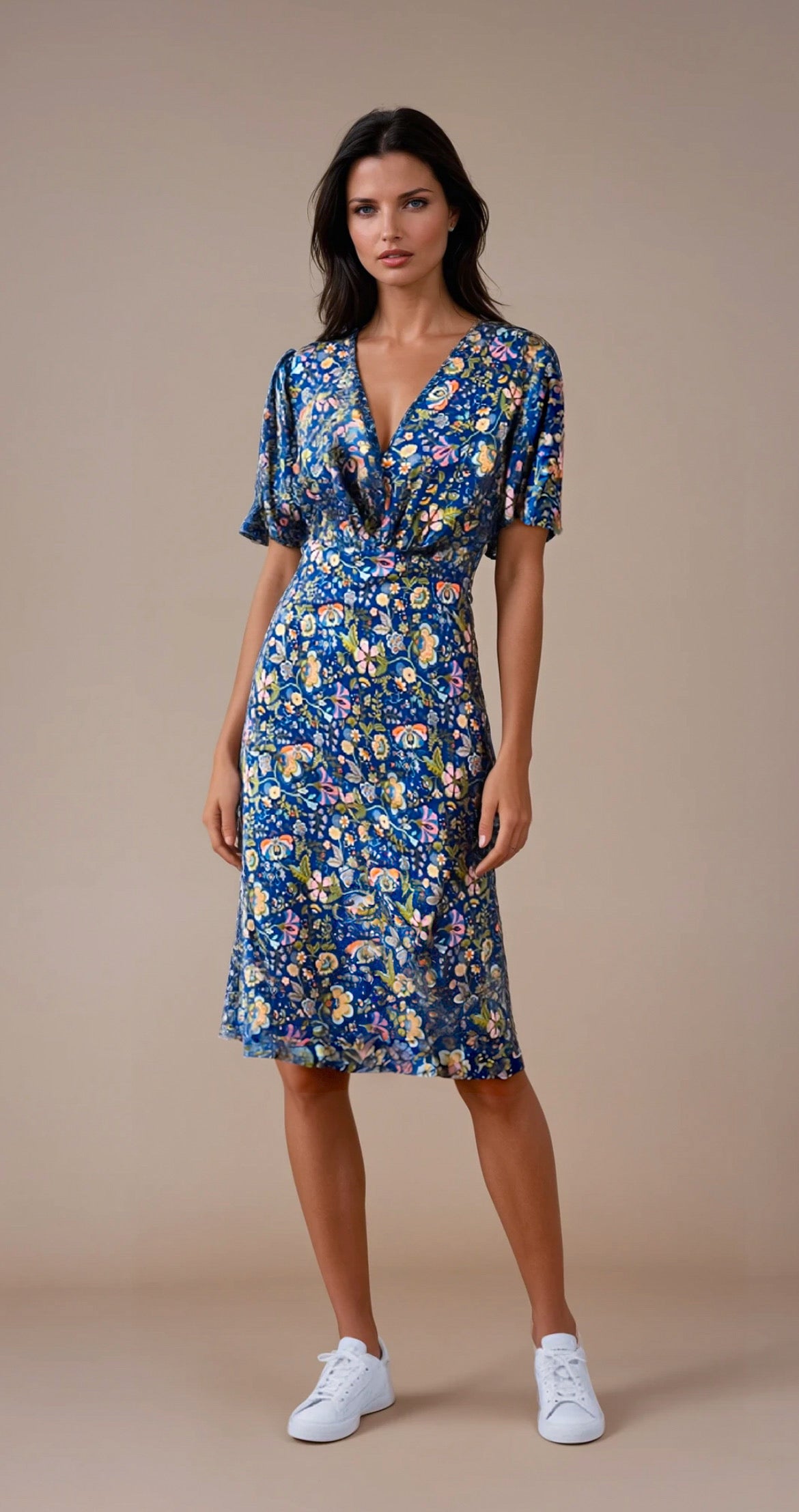 LIBERTY PRINT SILK DRESS