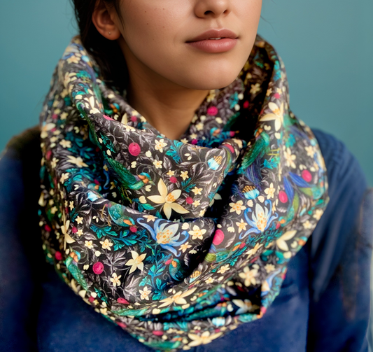 Liberty Print Infinity Scarf