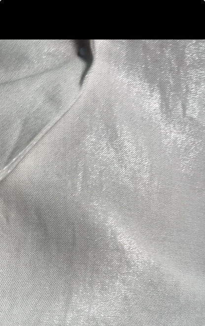 PEARLY WHITE LINEN SHORTS