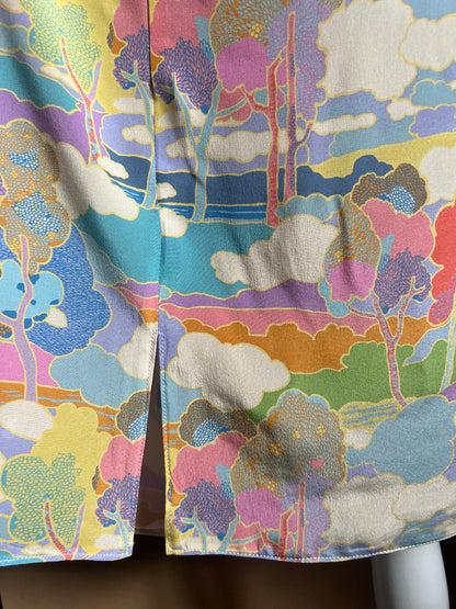 LIBERTY PRINT SILK DRESS