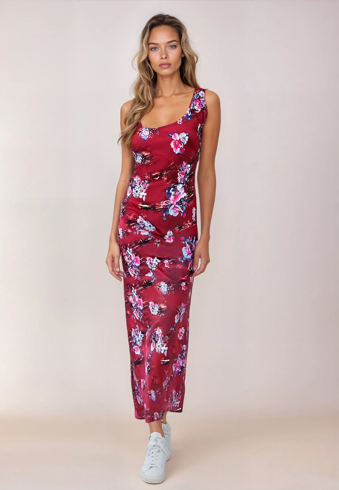 FLORAL MAXI DRESS
