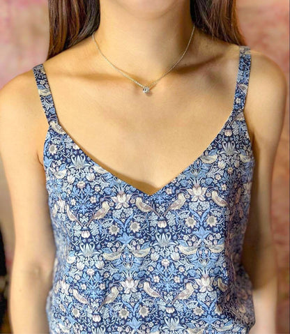 LIBERTY PRINT V-NECK CAMI TOP