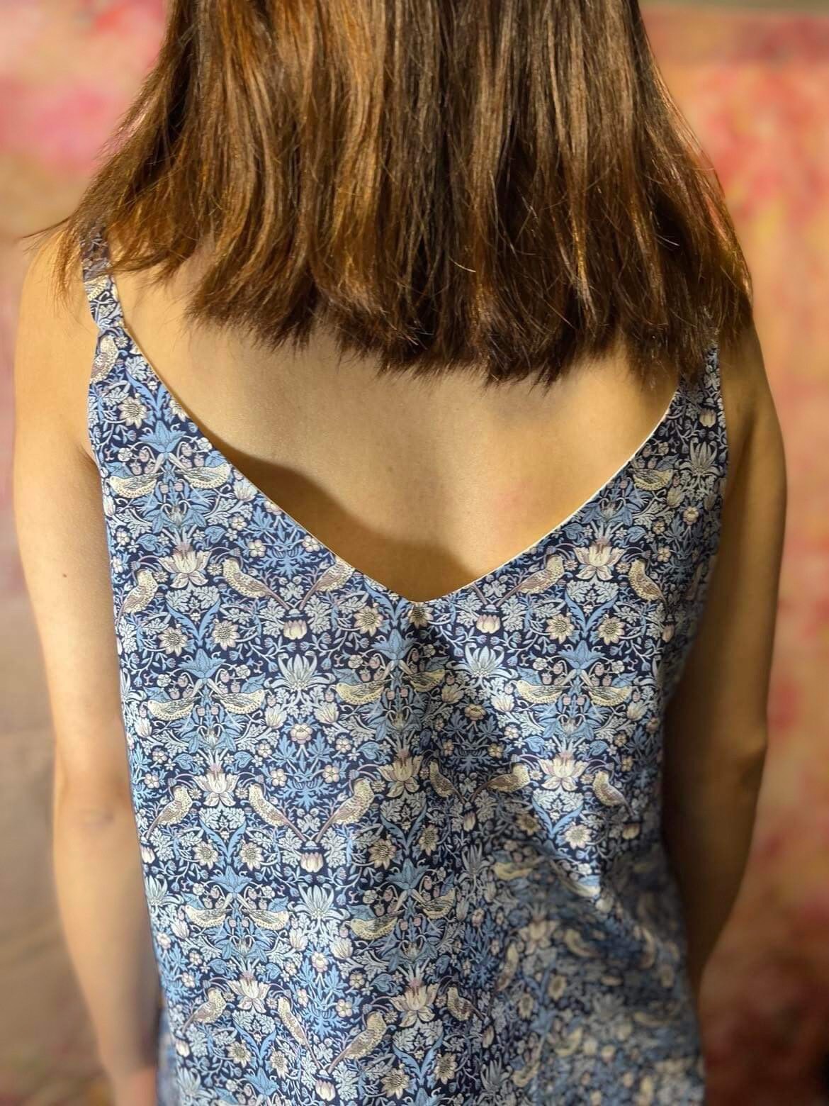 LIBERTY PRINT V-NECK CAMI TOP