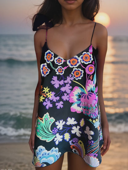 LIBERTY PRINT SILK DRESS